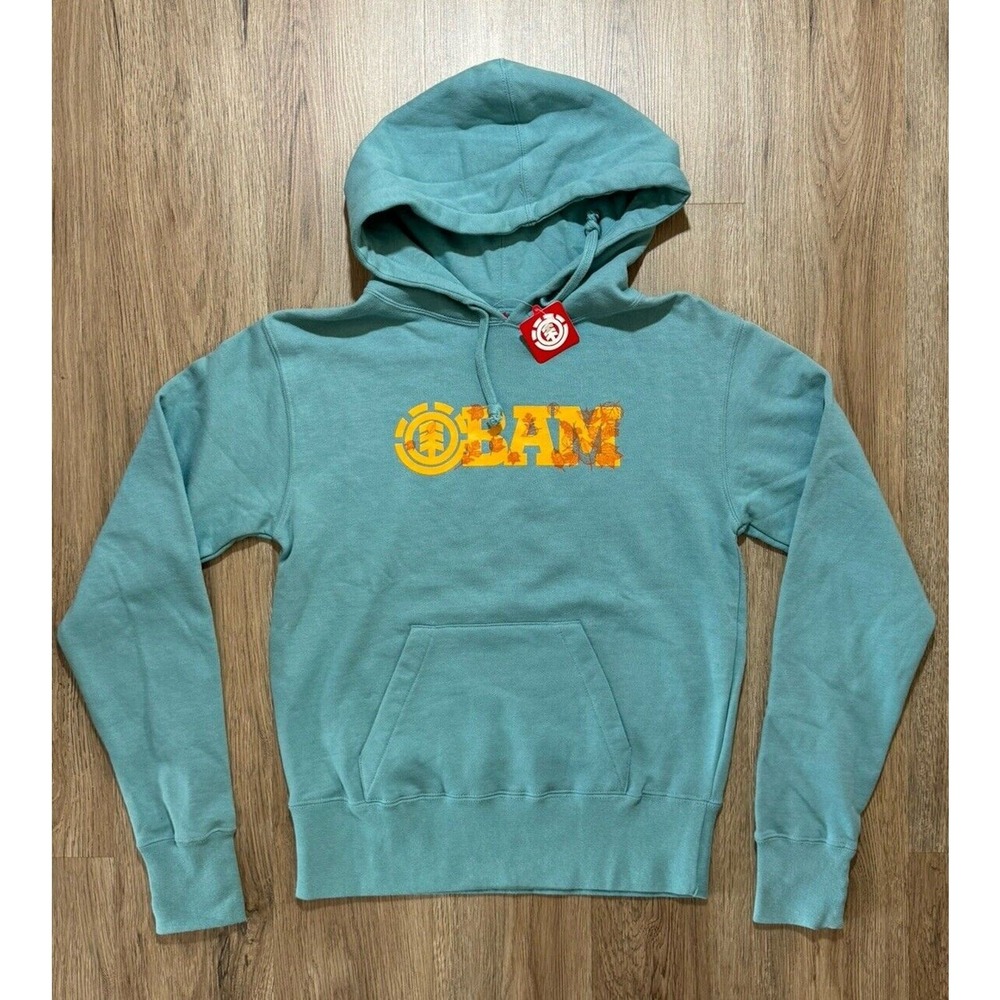 Y2K Element BAM Fall Logo Aqua Women Size M